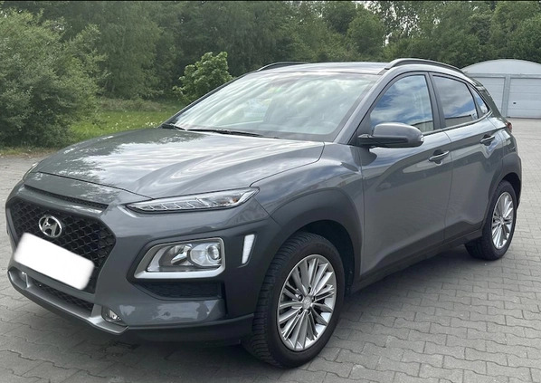 Hyundai Kona cena 51449 przebieg: 123200, rok produkcji 2019 z Gubin małe 154